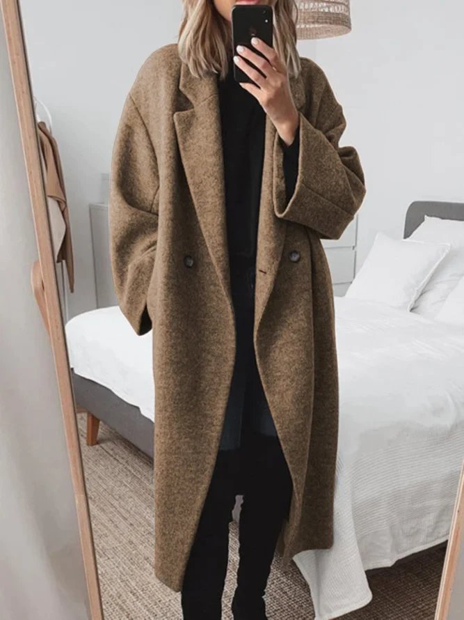 Dina | Kuscheliger Long Coat
