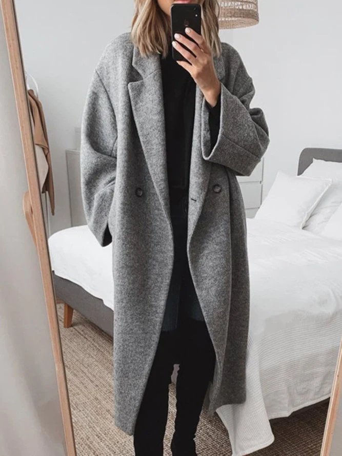 Dina | Kuscheliger Long Coat