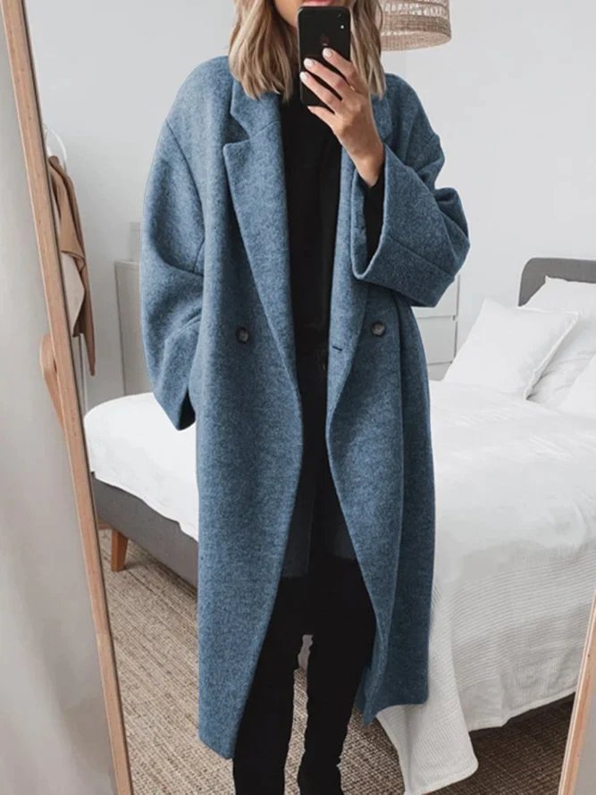 Dina | Kuscheliger Long Coat